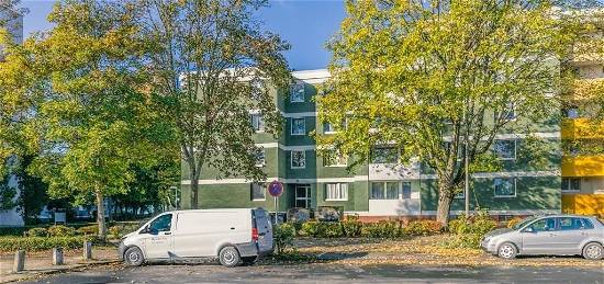 2-Zimmer-Wohnung in Braunschweig-Weststadt mit Balkon, Laminatboden und neuem Bad