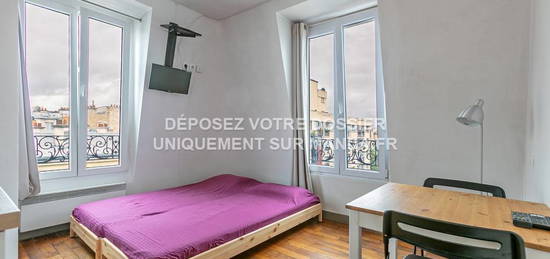 Studio meublé  à louer, 1 pièce, 16 m², Étage 6/–