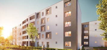 Neubau - Schöne 2-Zimmerwohnung mit Balkon und Einbauküche - 2.OG