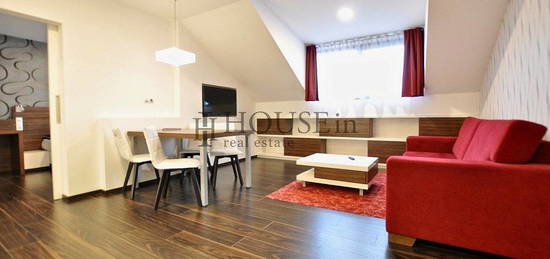 Pronájem kompletně zařízeného apartmánu 2+kk, 44 m2, Freyova, Praha 9 - Vysočany