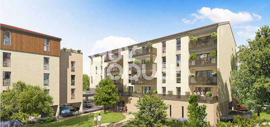 A Vendre : beau T2 de 45,59 m² avec balcon dans une Résidence contemporaine à Vienne 38200