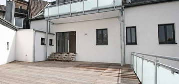 Exclusive Etagenwohnung mit 60 m² Terrasse! Provisionsfrei!