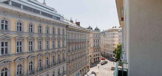 Großzügiges City Apartment mit 2 Balkonen in 1010 Wien