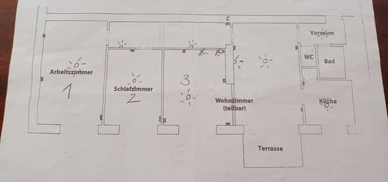 helle Erdgeschoßwohnung in Graz Waltendorf zu vermieten