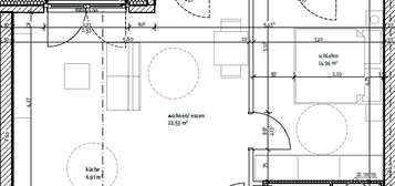 **2-Zimmerwohnung mit Wohnberechtigungsschein (WBS)**