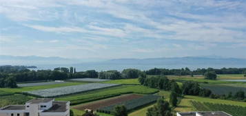 Wohnen mit toller See- und Bergsicht im obersten Stock!