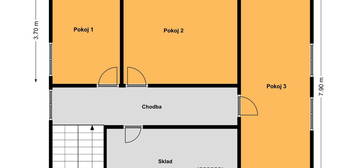 Dům, 130 m² + 872 m² pozemek, Třída 1. máje, Horní Bříza