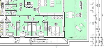 Neubau-Erstbezug Penthouse-Wohnung mit Dachterrasse