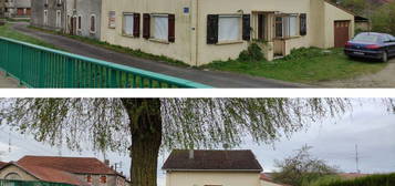 Maison à Milly près de Dun, 90 m2 de Plain-Pied, habitable de suite, avec fort potentiel d'agrandissement