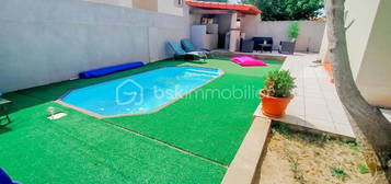 MAISON T4 EN PLAIN-PIED JARDIN ET PISCINE