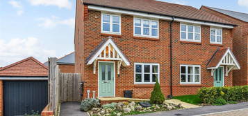 Semi-detached house for sale in Lapine Gardens, Whitchurch RG28