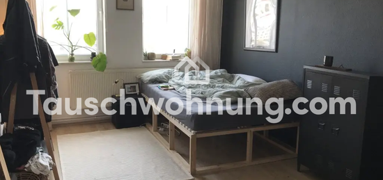 Tauschwohnung: Helle Wg-geeignete  3 Zimmer Wohnung mit Balkon