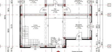 Casa plan parter si mansarda, in Com. Margineni