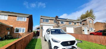 End terrace house for sale in Cae Bracla, Brackla, Bridgend, Bridgend County. CF31