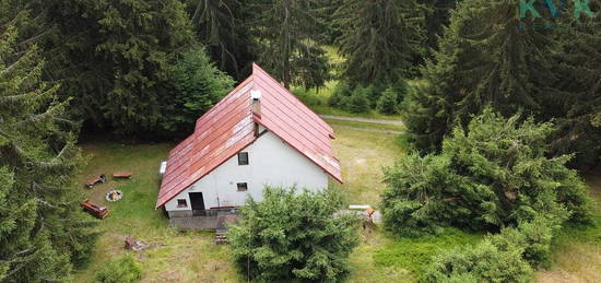 Zděná chata s č. e., Nové Hamry, Krušné hory