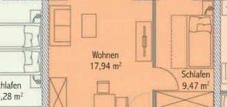 Wohnung 43m2