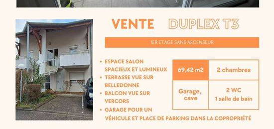 Appartement à vendre Claix