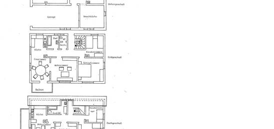 Projekt für Handwerker aller Gewerke - Garten, 2 Balkone, Garage im Haus und Stellplätze