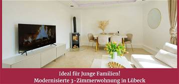 Ideal für Junge Familien! Modernisierte 3-Zimmerwohnung in Lübeck