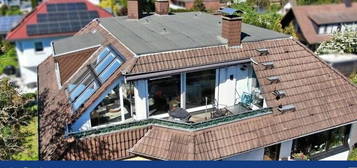 Stilvolle Penthouse Wohnung mit großer Terrasse in Kassel-Harleshausen mit Herkules Blick