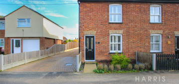 End terrace house to rent in Church Road, Wormingford, Colchester, Essex CO6