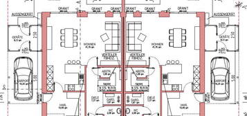 Doppelhaushälfte - KFW 40 EE - 550 m² Grundstück - 119 m² Wohnfläche