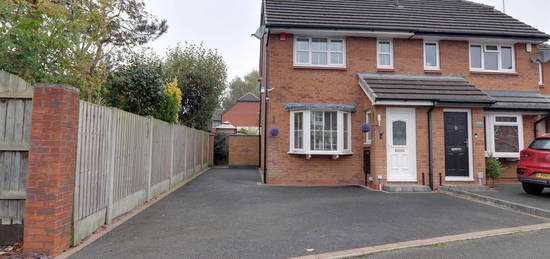 Semi-detached house for sale in Padston Drive, Alsager, Stoke-On-Trent ST7