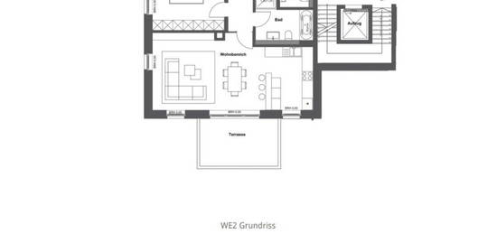 Exklusive neue 4-Zimmer Wohnung/kleiner Garten in Bad Iburg