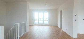 Maisonette Erstbezug Neubau - Hochwertige 3-4 Zimmer-Wohnung mit Balkon/Loggia und Fußbodenheizung