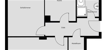 2-Zimmer-Wohnung mit Balkon und Abstellkammer zu vermieten