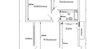 71qm 3,5 Zimmerwohnung Stadtnähe Unna Kalt Miete