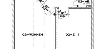 2 Zimmer Wohnung im Erdgeschoß (2 Personen, §5 WBS, Alter 60+)