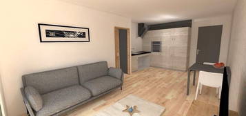 Loue appart T2 de 41m2 dans construction neuve