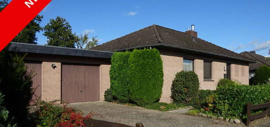 Stadtnaher Winkelbungalow mit Ausbaureserve