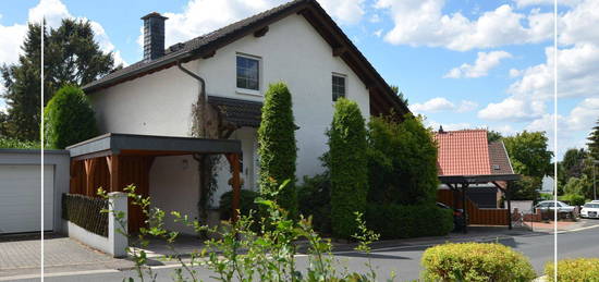 SU-Kaldauen/Waldnähe: Freistehendes Wohnhaus mit Garage + 2 Carports