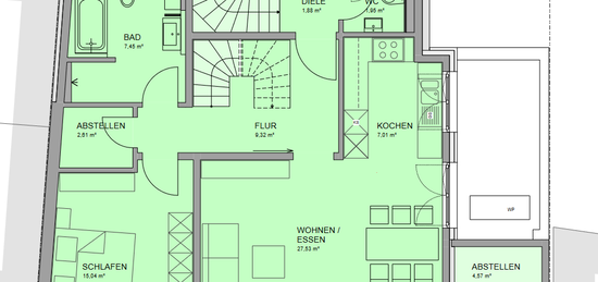 Stilvolle 5-Zimmer-Wohnung mit gehobener Innenausstattung mit Balkon in Besigheim