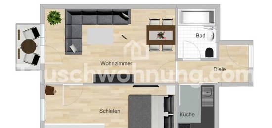 [TAUSCHWOHNUNG] 2 Raum Wohnung in Pieschen