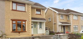 Semi-detached house for sale in Pugsley Gardens, Bryncethin, Bridgend, Bridgend County. CF32