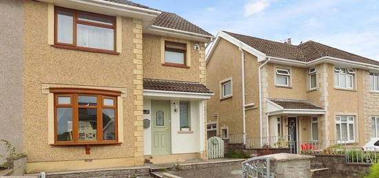 Semi-detached house for sale in Pugsley Gardens, Bryncethin, Bridgend, Bridgend County. CF32