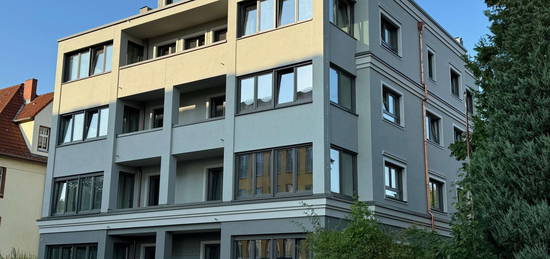 Neue Vierraum Wohnung in Eberswalde. Fahrstuhl, Balkon, Fußbodenheizung, große Küche.