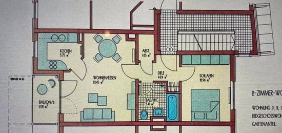 Moderne 2- Zi. Whg im Venetianerwinkel Füssen