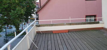 Wohnen mit Altbaucharme und 40qm Dachterrasse mitten in Ludwigsburg