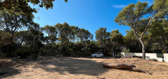 Propriété T4 au calme absolu en pleine nature sur 5100 m2 au Brusc