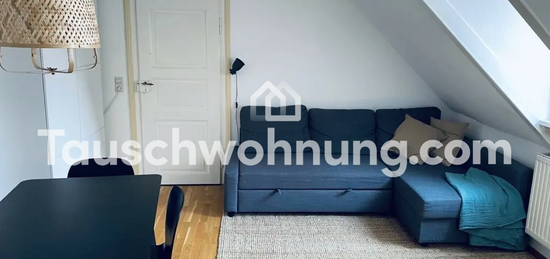 Tauschwohnung: Biete 2 ZW-DG in der Oberwiehre gegen größere Wohnung