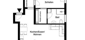 Erstbezug: Kernsanierte 75 m² Wohnung mit Balkon in Michelbach