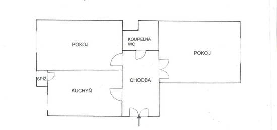 Pronájem bytu 2+1 82 m², Moravská, Praha