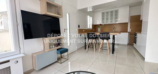 Appartement meublé  à louer, 3 pièces, 2 chambres, 89 m²