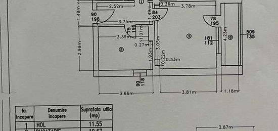 Apartament 3 camere Buftea - Centru