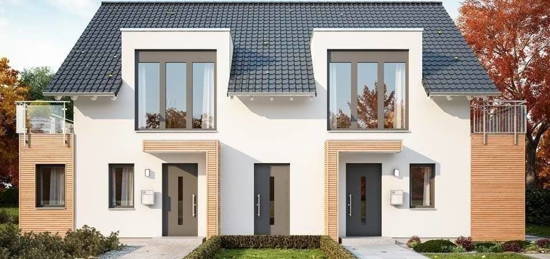 NEUMANN - Neubau! Traumhafte Doppelhaushälfte in top Lage von Karlshuld - inklusive Grundstück!