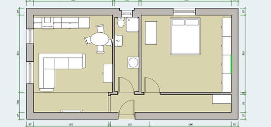 1-Zi-Wohnung zur miete Hamburg